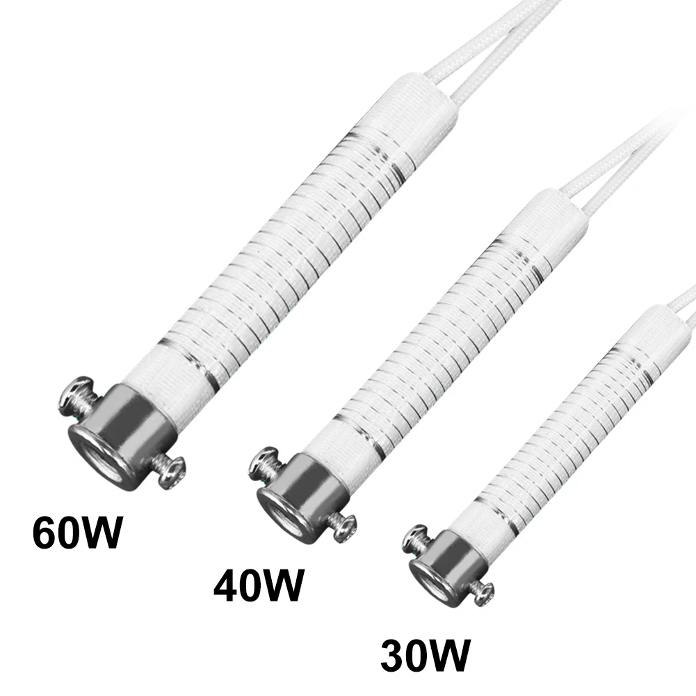 Electric Soldering Iron Replacement Core 30W 40W 60W Durable External Fast Heating Element Heater Core Welding Tools
Electric Soldering Iron Replacement Core 30W 40W 60W Durable External Fast Heating Element Heater Core Welding Tools