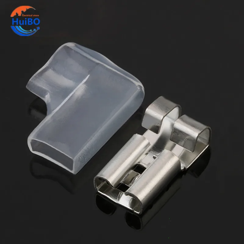 100Sets(200pcs) 6.3 Plug-in Flag Welding Terminals L Shape 4.8mm Copper Male Crimp Terminals for 0.3-1.5mm2 Cable
100Sets(200pcs) 6.3 Plug-in Flag Welding Terminals L Shape 4.8mm Copper Male Crimp Terminals for 0.3-1.5mm2 Cable