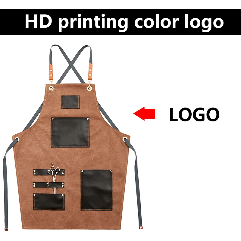 New Fashion Canvas Kitchen Aprons For Woman Men Chef Work Apron For Grill Restaurant Bar Shop Cafes Beauty Nails Studios Uniform
New Fashion Canvas Kitchen Aprons For Woman Men Chef Work Apron For Grill Restaurant Bar Shop Cafes Beauty Nails Studios Uniform