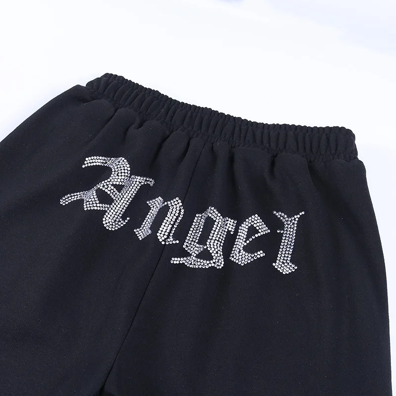 Jogging Sweatpants Women Baggy 2021 New Y2k Fashion Clothes Casual Bottoms Rhinestone High Waist Jogger Sweat Pants Black White
Jogging Sweatpants Women Baggy 2021 New Y2k Fashion Clothes Casual Bottoms Rhinestone High Waist Jogger Sweat Pants Black White