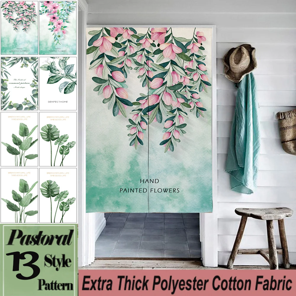 Japanese Door Curtain Nordic Green Plant Fengshui Partition Kitchen Restaurant Bedroom Entrance Decor Linen Hanging Half Curtain
Japanese Door Curtain Nordic Green Plant Fengshui Partition Kitchen Restaurant Bedroom Entrance Decor Linen Hanging Half Curtain