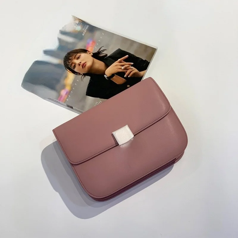 Toothpick pattern tofu bag 2021 New Retro real leather bag small square bag Single Shoulder Messenger Bag women's handbag
Toothpick pattern tofu bag 2021 New Retro real leather bag small square bag Single Shoulder Messenger Bag women's handbag
