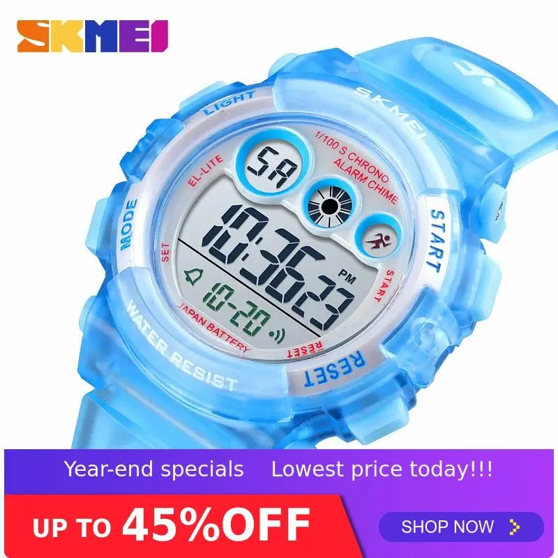 SKMEI 1451 Youngster Children Kids Digital Wrist Watches 50m Waterproof Electronic Wristwatch Boys Girls Backlight Watches
SKMEI 1451 Youngster Children Kids Digital Wrist Watches 50m Waterproof Electronic Wristwatch Boys Girls Backlight Watches