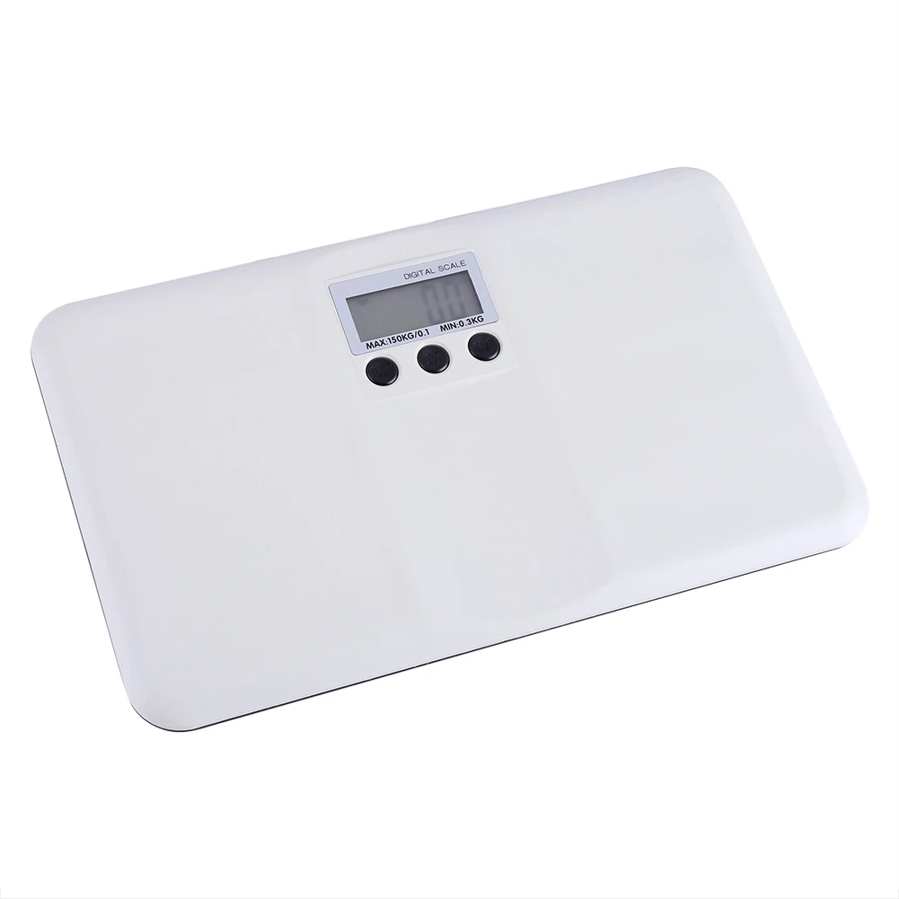 LCD Digital Electronic On/Tare Function Low Battery/Lock Alarm Baby Pet Body Weighting Scale For Household Pet Baby Travelling
LCD Digital Electronic On/Tare Function Low Battery/Lock Alarm Baby Pet Body Weighting Scale For Household Pet Baby Travelling
