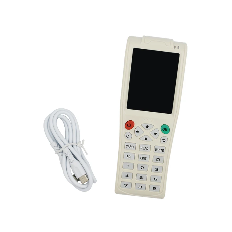New ICOPY8 Full Encryption Wifi Decoding RFID Access Control Card Reader NFC Card Writer Smart Chip Card Duplicator Copier
New ICOPY8 Full Encryption Wifi Decoding RFID Access Control Card Reader NFC Card Writer Smart Chip Card Duplicator Copier