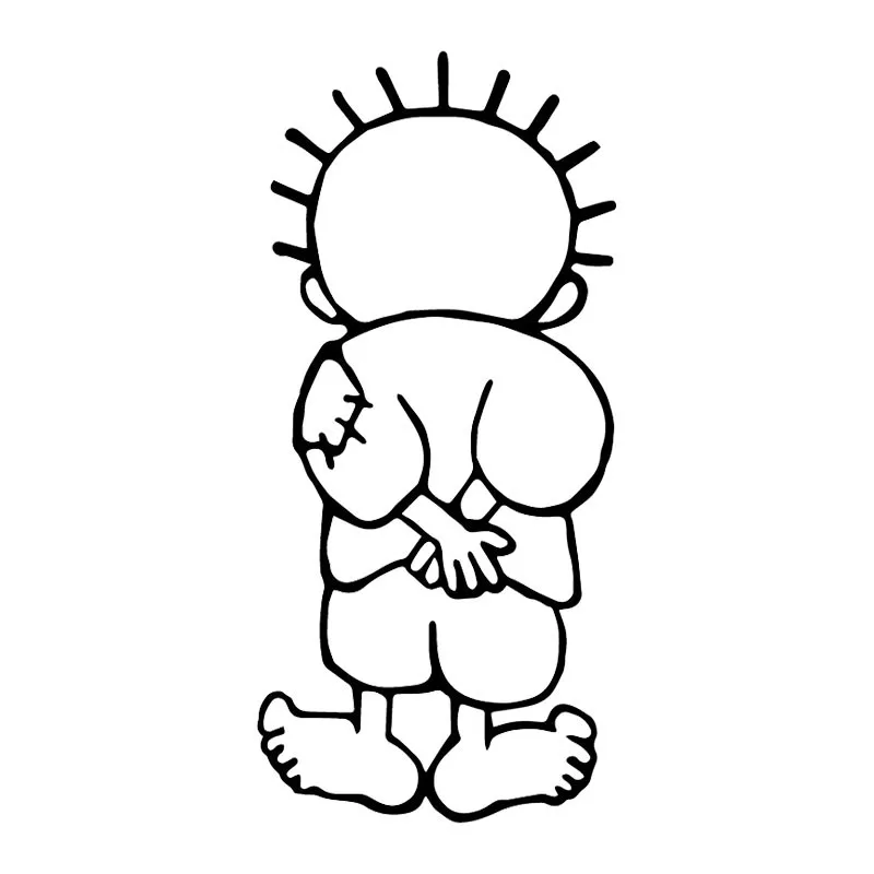 8X17CM Handala Hanzala Personality Car Sticker Bumper Decoration KK Vinyl Decals
8X17CM Handala Hanzala Personality Car Sticker Bumper Decoration KK Vinyl Decals