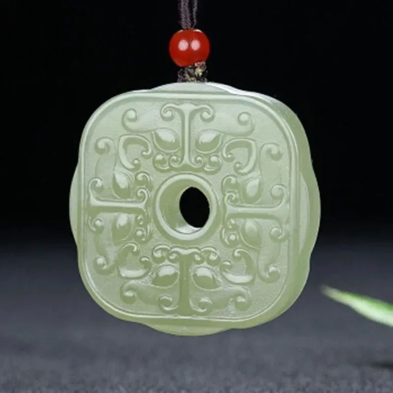 100% 7A natural hetian green jade pendant two side handcarved dragon jade necklace brand men women jade jewelry
100% 7A natural hetian green jade pendant two side handcarved dragon jade necklace brand men women jade jewelry