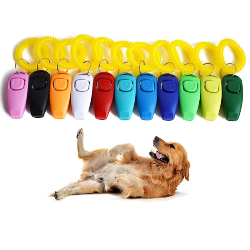 2 In 1 Dog Training Clicker Portable Pet Tranining Clicker With Wrist Strap Dog Cat Training Trainer
2 In 1 Dog Training Clicker Portable Pet Tranining Clicker With Wrist Strap Dog Cat Training Trainer
