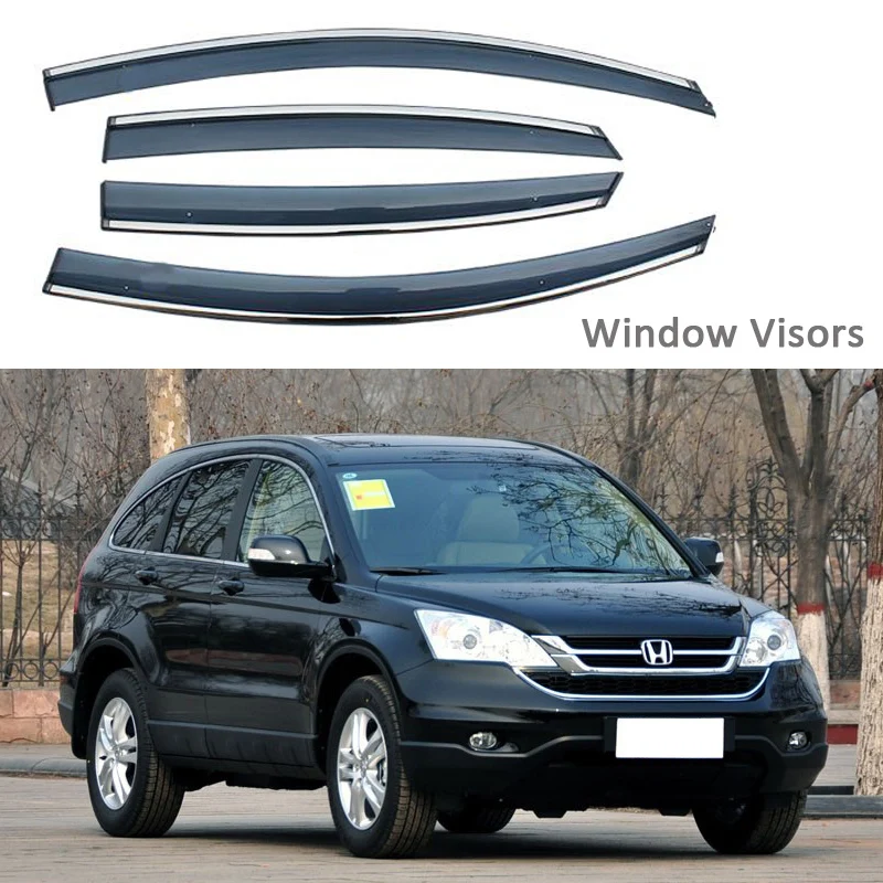 Для Honda CRV 2007-2011 Автомобильный Стайлинг навесы укрытия окна защита от дождя бровей Внешнее украшение 4 шт./компл.
Для Honda CRV 2007-2011 Автомобильный Стайлинг навесы укрытия окна защита от дождя бровей Внешнее украшение 4 шт./компл.