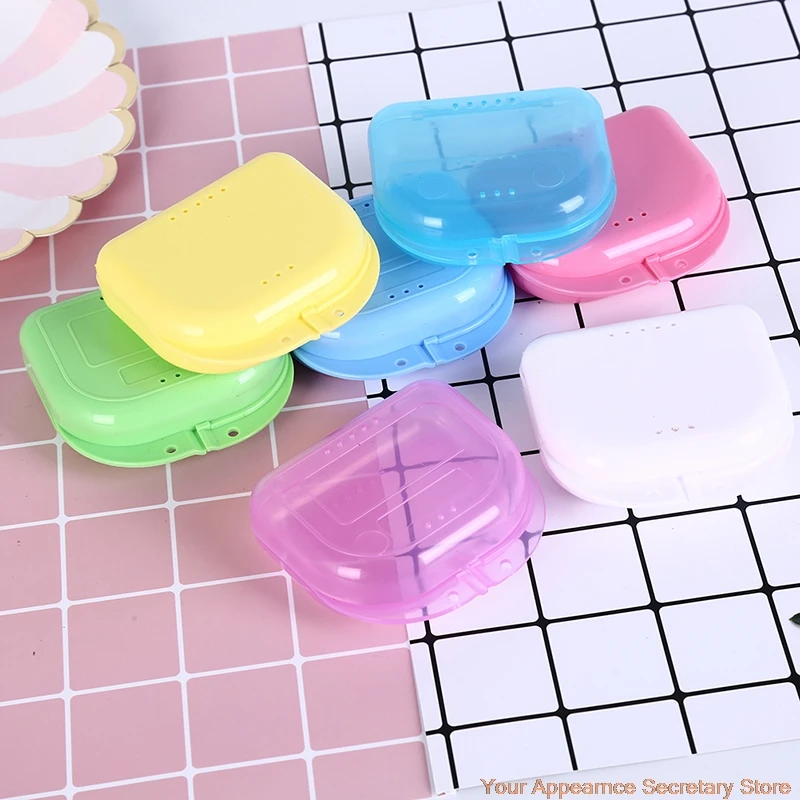 1PC Dental Storage Box Mouth Guard Plastic Denture Case Oral Hygiene Supplies Organizer Appliance Accessories Tools
1PC Dental Storage Box Mouth Guard Plastic Denture Case Oral Hygiene Supplies Organizer Appliance Accessories Tools