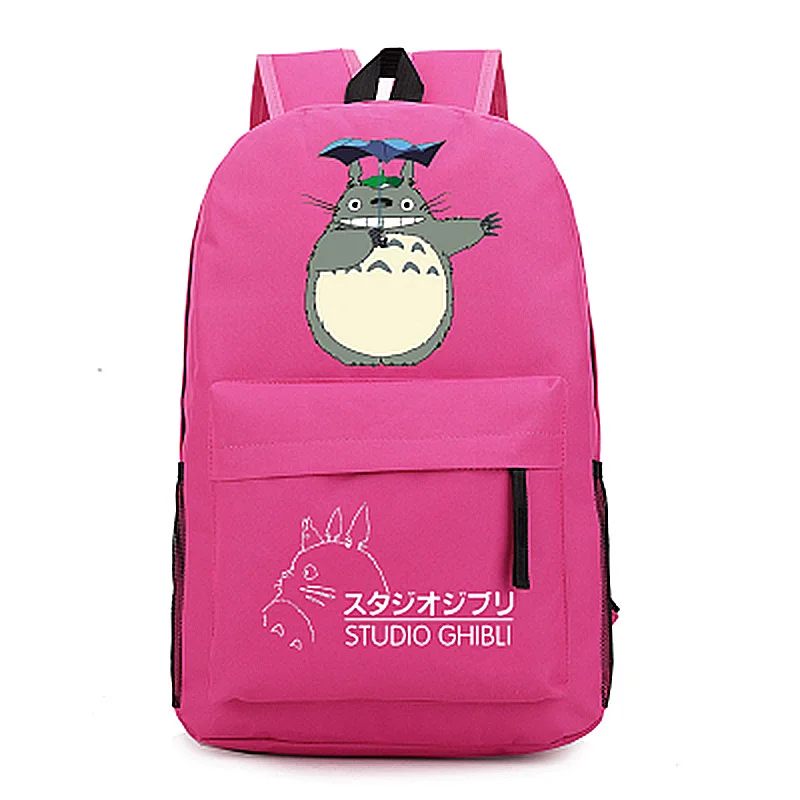 White/Pink/Black Canvas Backpacks Children Cute Students Bags Rucksack Schoolbag Totoro leisure Travel Bag for Men Women Teens
White/Pink/Black Canvas Backpacks Children Cute Students Bags Rucksack Schoolbag Totoro leisure Travel Bag for Men Women Teens