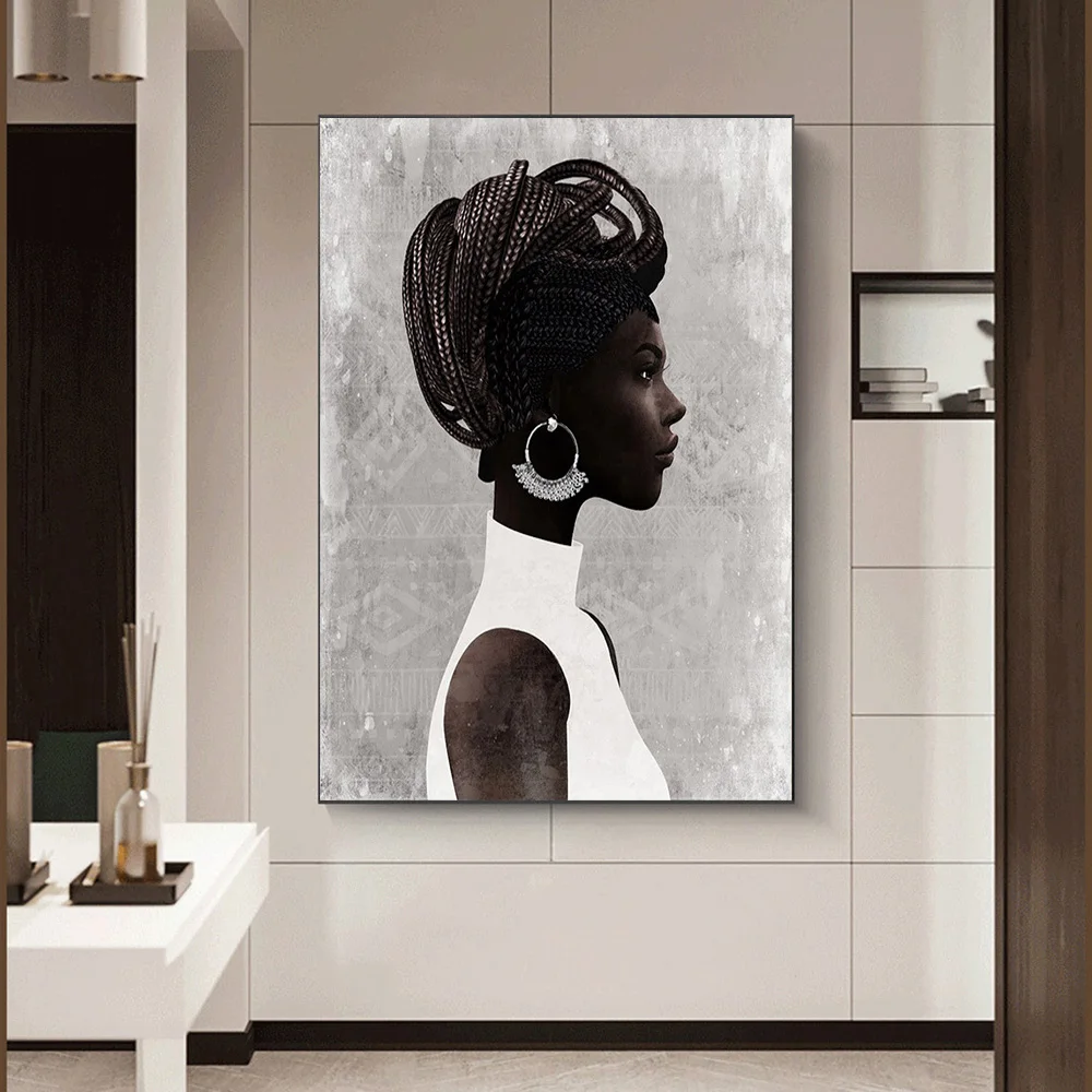 African Black Woman Posters And Prints Abstract African Girl Canvas Paintings On The Wall Art Picture Living Room Decor No Frame
African Black Woman Posters And Prints Abstract African Girl Canvas Paintings On The Wall Art Picture Living Room Decor No Frame