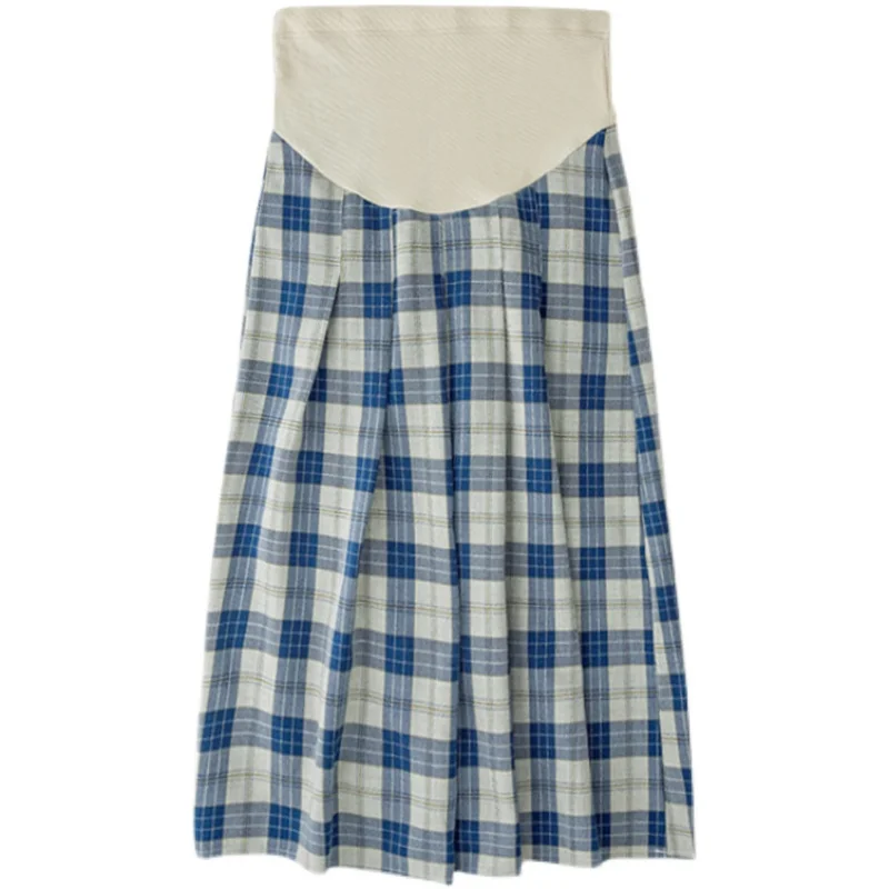 8261# Spring Summer Plaid Cotton Maternity Skirts Elastic Waist Belly Pleated A Line Skirts for Pregnant Women Chic Pregnancy
8261# Spring Summer Plaid Cotton Maternity Skirts Elastic Waist Belly Pleated A Line Skirts for Pregnant Women Chic Pregnancy