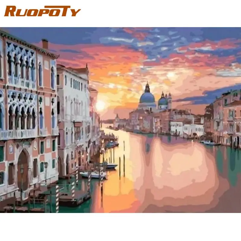 RUOPOTY River Landscape Painting By Numbers HandPainted Living Room Home Decoration Artcraft Modern Home Photo
RUOPOTY River Landscape Painting By Numbers HandPainted Living Room Home Decoration Artcraft Modern Home Photo
