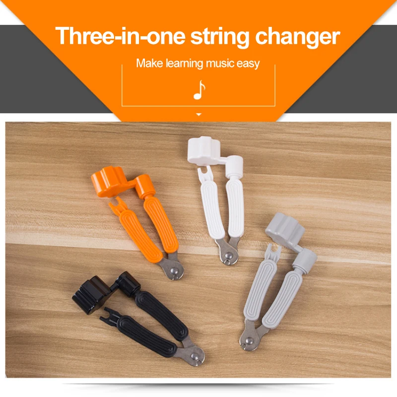 3 In 1 Multifunctional Guitar Maintenance Tool/String Peg Winder+String Cutter+Pin Puller Instrument Accessories
3 In 1 Multifunctional Guitar Maintenance Tool/String Peg Winder+String Cutter+Pin Puller Instrument Accessories