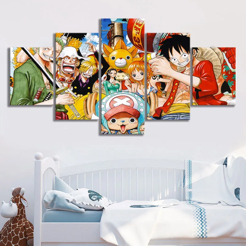 5pcs Luffy&zoro&sanji ONE PIECE Anime Poster Wall Sticker Canvas Paintings Christmas Gift for Home Design Abstract Wall Art
5pcs Luffy&zoro&sanji ONE PIECE Anime Poster Wall Sticker Canvas Paintings Christmas Gift for Home Design Abstract Wall Art