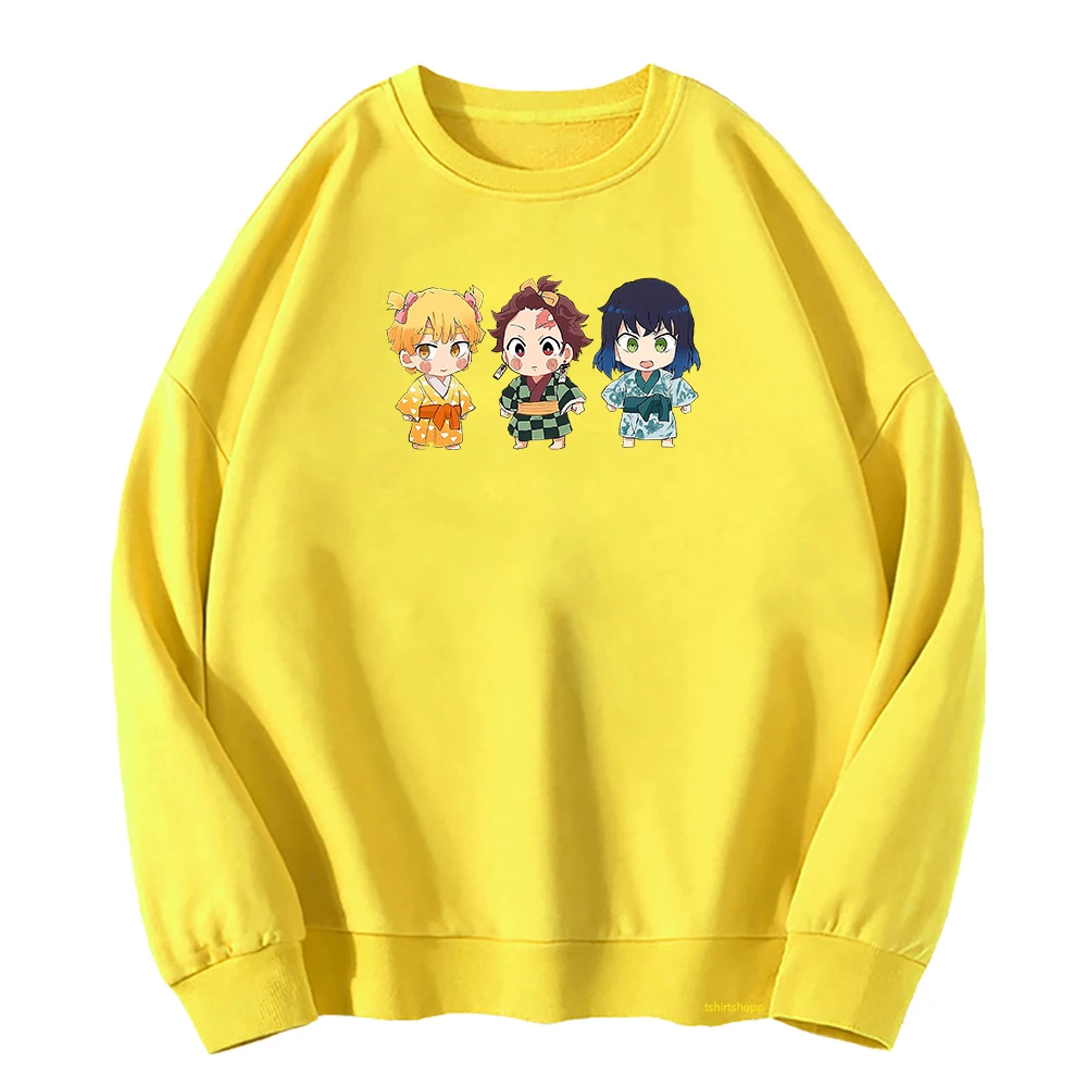 Women's Harajuku Anime Manga Demon Slayer Kimetsu No Yaiba Entertainment District Hoodies Zenitsu Crew Neck Pullover Sweatshirts
Women's Harajuku Anime Manga Demon Slayer Kimetsu No Yaiba Entertainment District Hoodies Zenitsu Crew Neck Pullover Sweatshirts