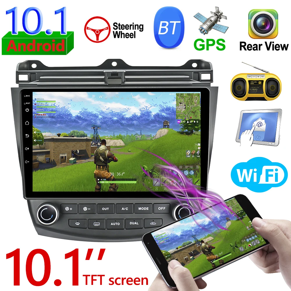 VODOOL 2 Din Автомобильный Радио 9 дюймов дисплей Android 10 1 GPS WiFi видео плеер + 16G
