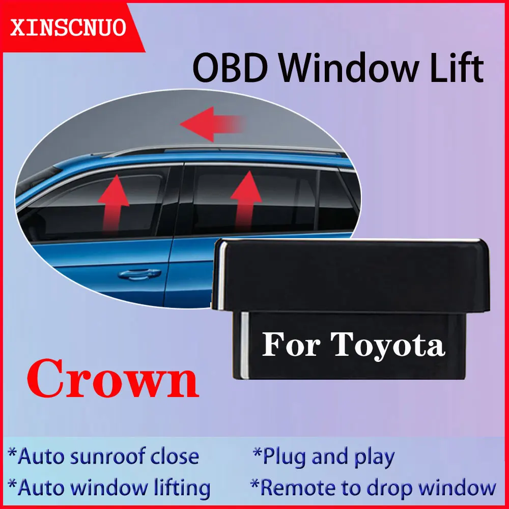 Автомобильный подъемник OBD для автомобильных окон Toyota Crown 2010-2016 2017 2018 система