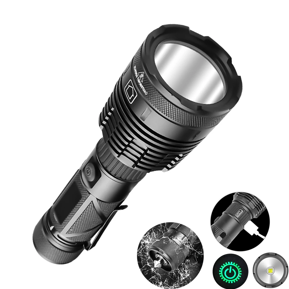z50 USB Rechargable Led flashlight XHP70.2 LED Torch Bicycle Light waterproof 3 Modes adjustable Use 18650 26650 battery
z50 USB Rechargable Led flashlight XHP70.2 LED Torch Bicycle Light waterproof 3 Modes adjustable Use 18650 26650 battery