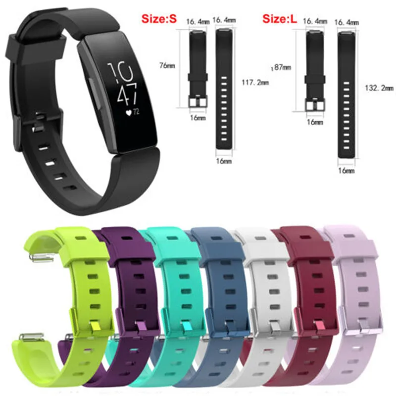 Replacement Classic Silicone Band Strap Wristband Bracelet For Fitbit inspire/inspire HR Watch Band S/L Size
Replacement Classic Silicone Band Strap Wristband Bracelet For Fitbit inspire/inspire HR Watch Band S/L Size