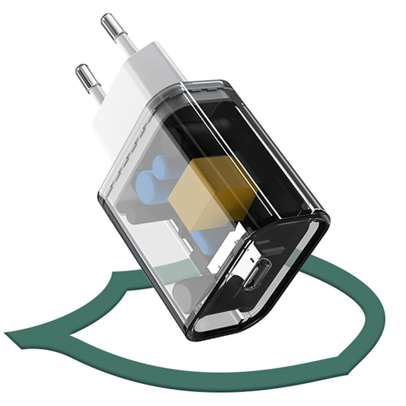 USB Charger PD 20W Fast Charging Charger 9V2A Type-C QC3.0 Fast Charging Adapter Phone charger Suitable for Apple iPhone 12 
USB Charger PD 20W Fast Charging Charger 9V2A Type-C QC3.0 Fast Charging Adapter Phone charger Suitable for Apple iPhone 12