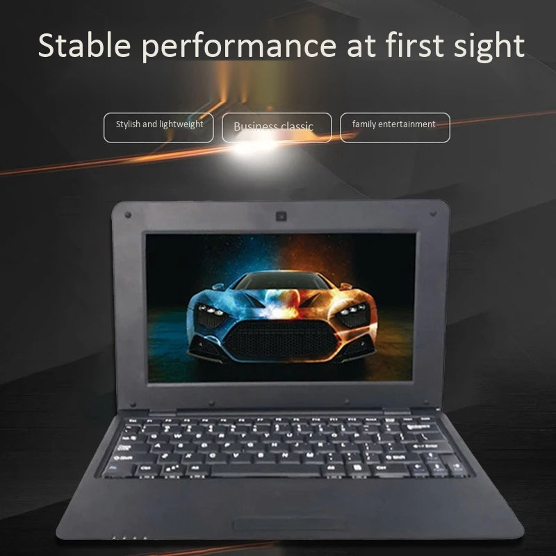 

10 Inch Netbook Actions Quad-Core S500 1G+8G 1024X600 Android 5.1 Laptop Game Android Netbook Computer