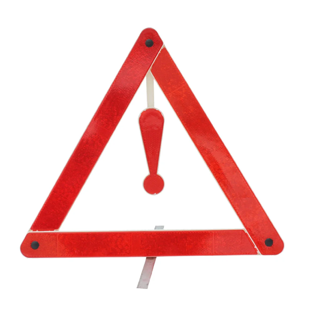 PVC Portable Red Triangle Safety Emergency Car Supplies Roadside Warning Sign Reflective Exclamation Mark High Visibility
PVC Portable Red Triangle Safety Emergency Car Supplies Roadside Warning Sign Reflective Exclamation Mark High Visibility