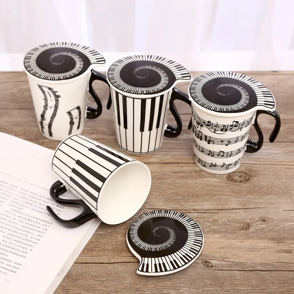 Couple Music Pattern Ceramic Cup Creative Ceramic Music Cup Musical Mark Water Cup Couple Keyboard Pair Cup Coffee Cup
Couple Music Pattern Ceramic Cup Creative Ceramic Music Cup Musical Mark Water Cup Couple Keyboard Pair Cup Coffee Cup