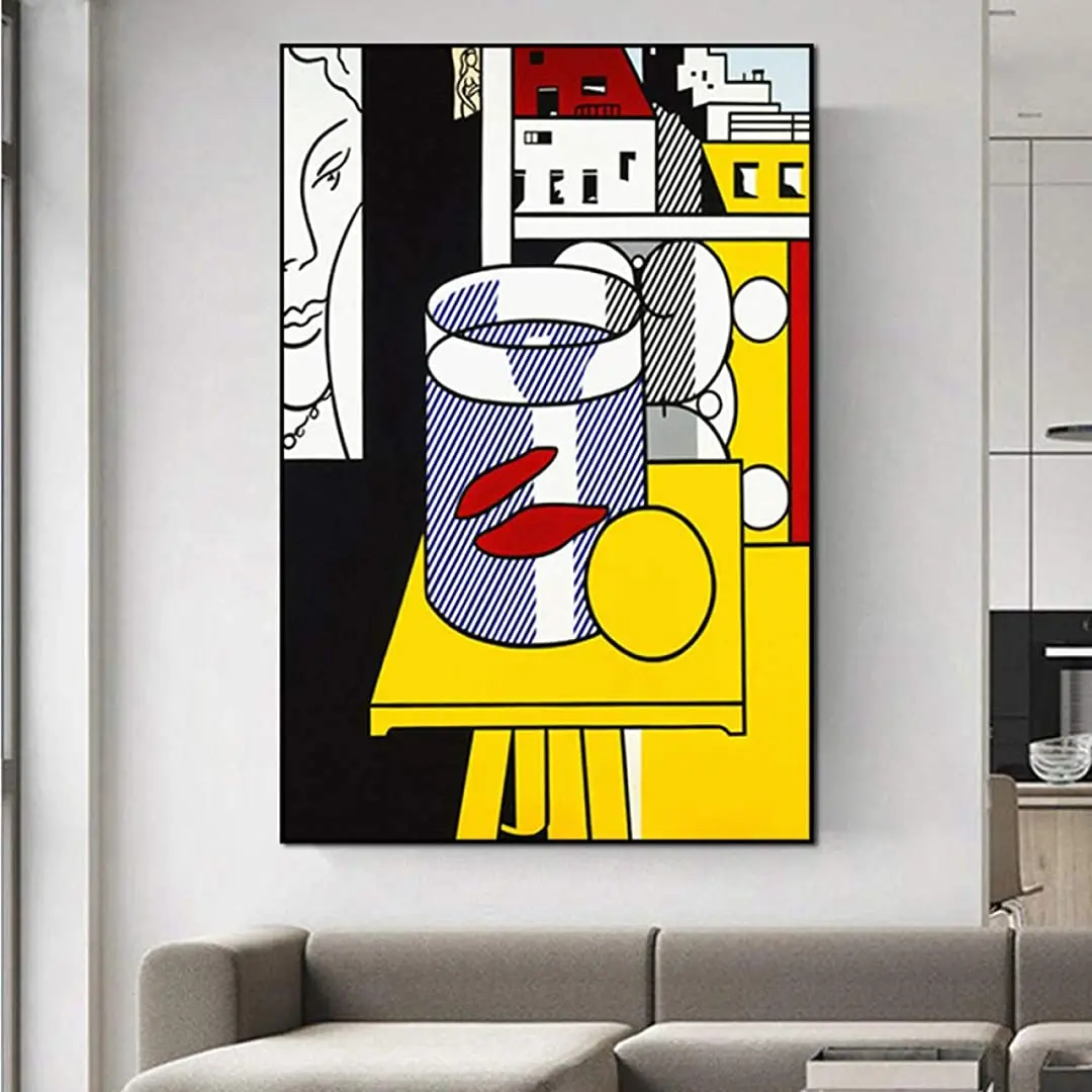 Roy Lichtenstein Poster Still Life Abstract Wall Art Landscape Poster Roy Lichtenstein Prints Comic Canvas Pictures
Roy Lichtenstein Poster Still Life Abstract Wall Art Landscape Poster Roy Lichtenstein Prints Comic Canvas Pictures