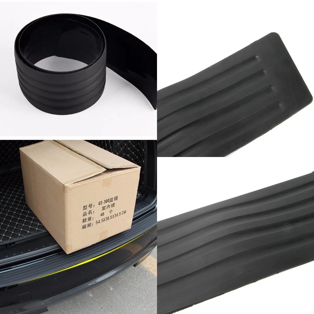 2 PCS/Set Universal Car Trunk Door Guard Strips Sill Plate Protector Rear Bumper Guard Rubber Mouldings Pad Trim Cover Strip
2 PCS/Set Universal Car Trunk Door Guard Strips Sill Plate Protector Rear Bumper Guard Rubber Mouldings Pad Trim Cover Strip