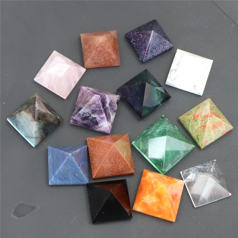 1PC Natural Fluorite Crystal Pyramid Quartz Healing Stone Chakra Reiki Crystal Tiger Eye Point Home Decor Crafts Of Gem Stone
1PC Natural Fluorite Crystal Pyramid Quartz Healing Stone Chakra Reiki Crystal Tiger Eye Point Home Decor Crafts Of Gem Stone