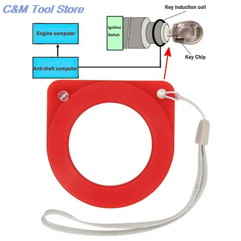 Car Universal Portable Tool Fast Checking Chip Red Immobiliser System Inspection Easy Apply Automatic Plastic Repair Coil Tester
Car Universal Portable Tool Fast Checking Chip Red Immobiliser System Inspection Easy Apply Automatic Plastic Repair Coil Tester