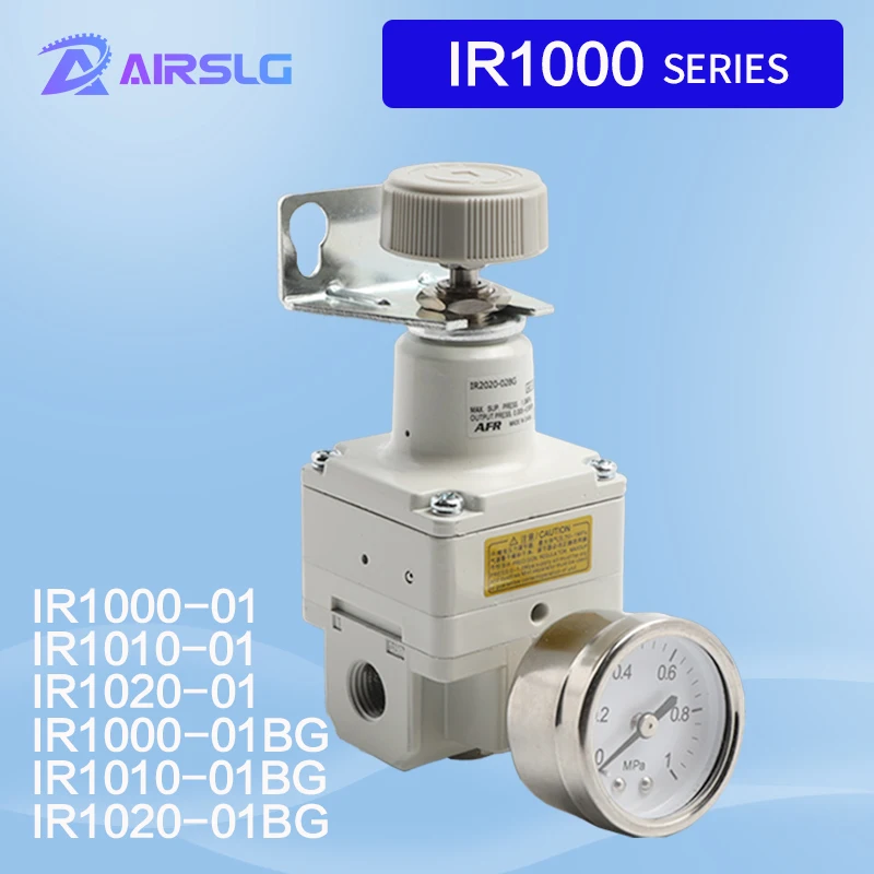 SMC TYPE Precise Reducing Valve Air Pressure Regulator Precision Regulator IR1000-01 IR1010-01 IR1020-01BG IR2000-02 IR2010-02BG
SMC TYPE Precise Reducing Valve Air Pressure Regulator Precision Regulator IR1000-01 IR1010-01 IR1020-01BG IR2000-02 IR2010-02BG