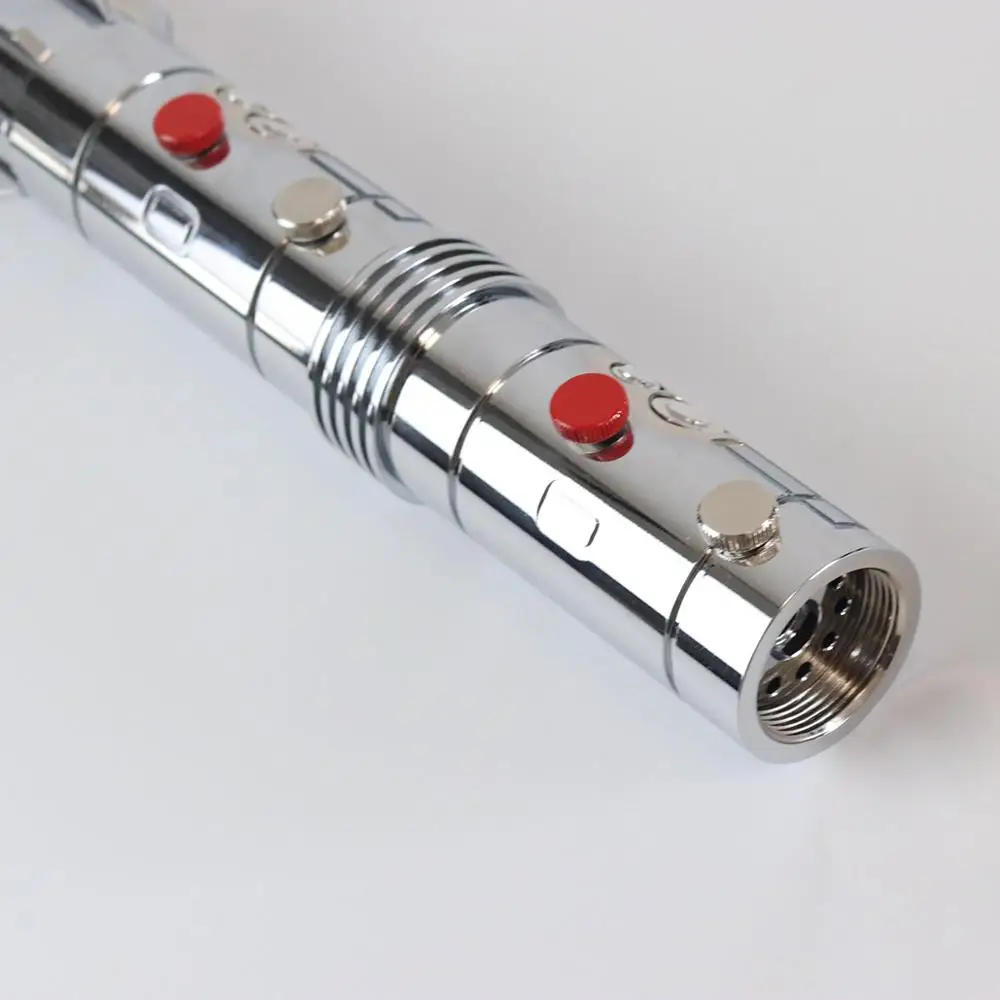 PPLSABER Darth Maul Double Blade Saber Metal Hilt Heavy Dueling 2 Hanlde Lightsaber RGB Light Sword
PPLSABER Darth Maul Double Blade Saber Metal Hilt Heavy Dueling 2 Hanlde Lightsaber RGB Light Sword