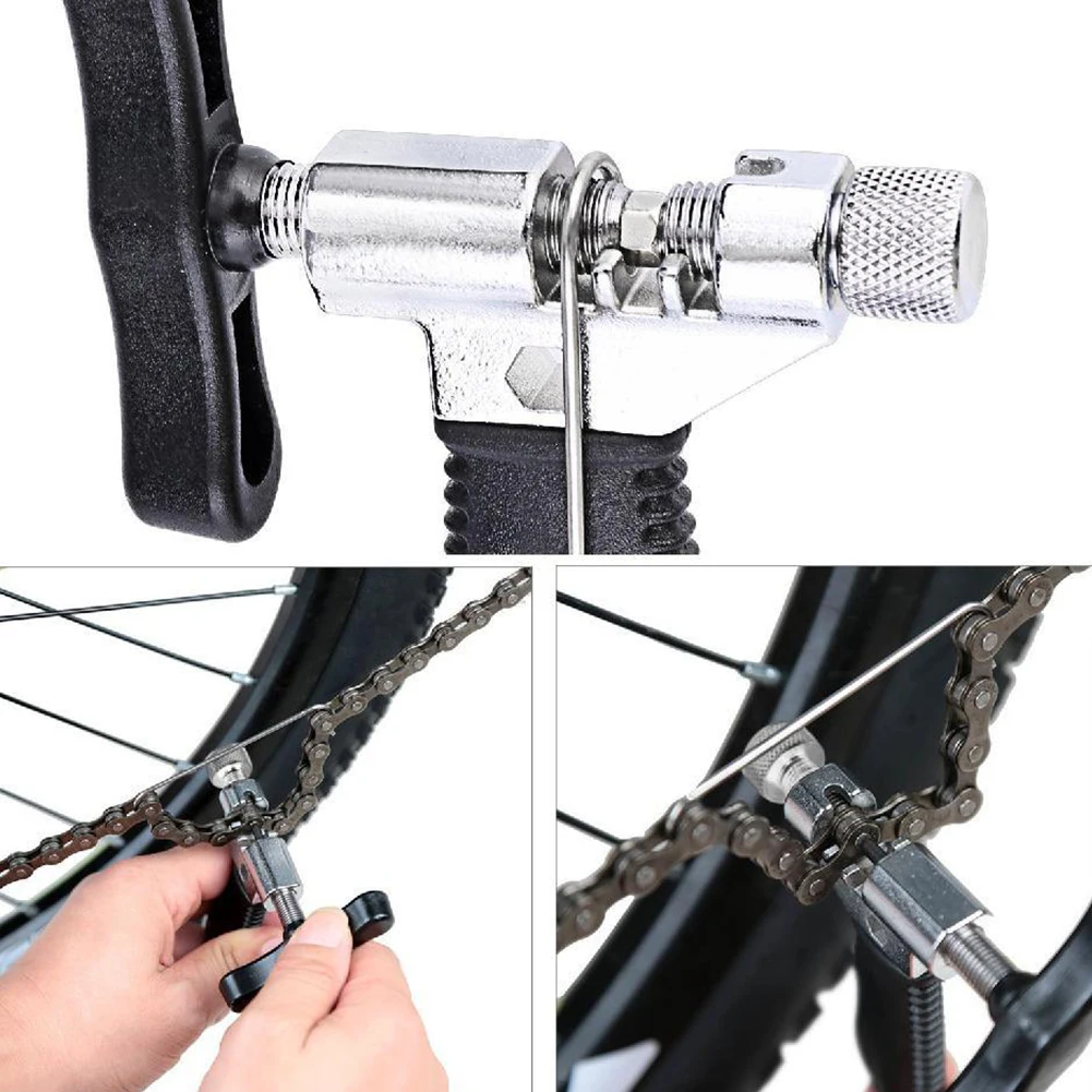 Durable Breaker Splitter Stainless Steel Chain Repair Tool Kit Manual Cutter Cycling Bike Link Plier Professional Universal
Durable Breaker Splitter Stainless Steel Chain Repair Tool Kit Manual Cutter Cycling Bike Link Plier Professional Universal