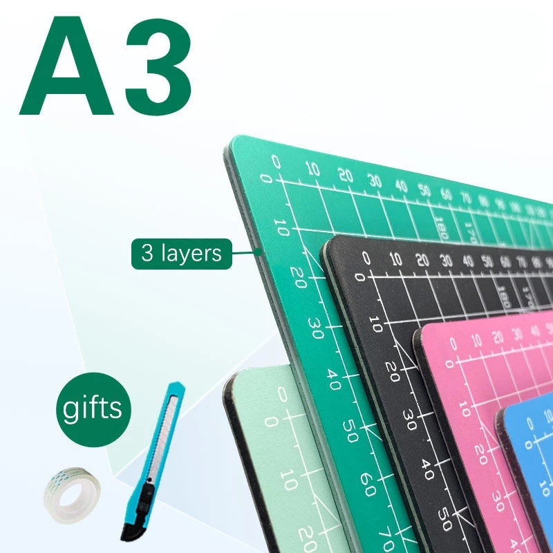 45x30CM A3 Pvc Cutting Mat Self Healing Double-Sided Cutting Board DIY Cricut Table Cutting Sewing Craft Tools Office Supplies
45x30CM A3 Pvc Cutting Mat Self Healing Double-Sided Cutting Board DIY Cricut Table Cutting Sewing Craft Tools Office Supplies