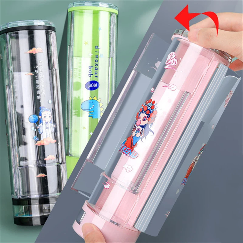 Multifunctional Rotating Pencil Box Large Capacity Pencil Case Creative Cylindrical Pen Holder School Office Stationery Supplies
Multifunctional Rotating Pencil Box Large Capacity Pencil Case Creative Cylindrical Pen Holder School Office Stationery Supplies