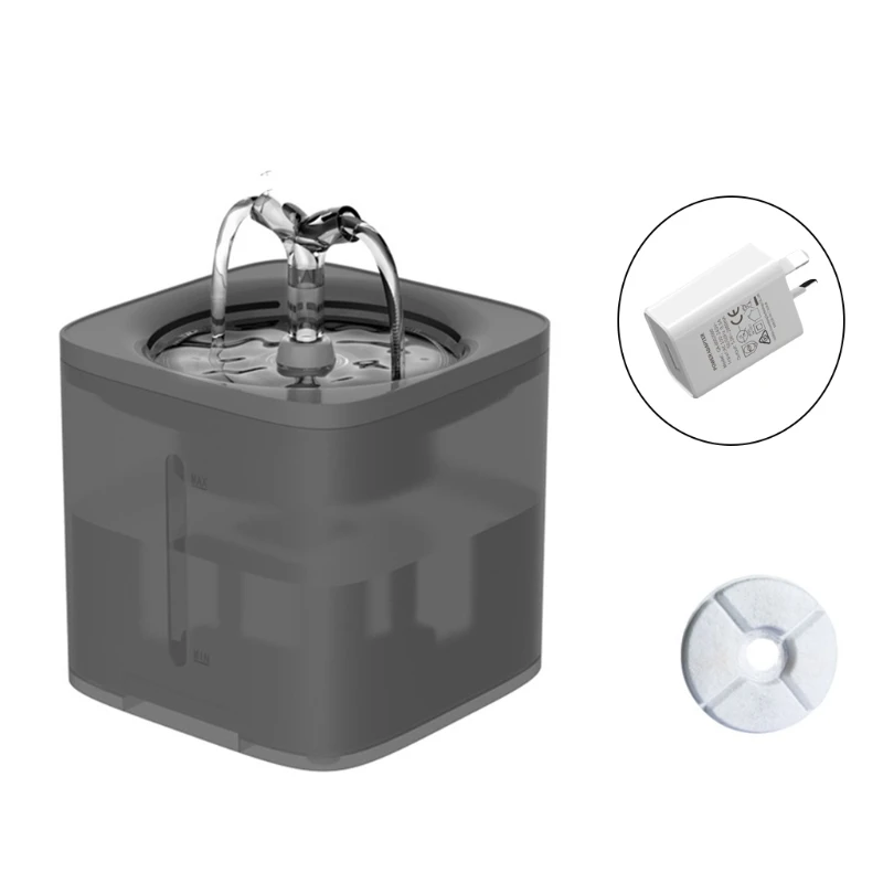 Noise-free Mute System ABS+PP Material Pet Dog Cat Drinking Fountain Spring Flowing Water "y"-shaped Flowing Water
Noise-free Mute System ABS+PP Material Pet Dog Cat Drinking Fountain Spring Flowing Water "y"-shaped Flowing Water