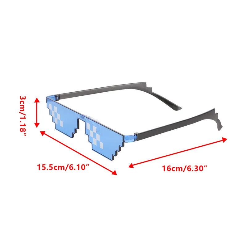 CellDeal Men Women 8 Bit Coding Pixel Thug Life Mosaic Glasses Sunglasses Trendy Cool Super Party Funny Vintage Shades Eyewear
CellDeal Men Women 8 Bit Coding Pixel Thug Life Mosaic Glasses Sunglasses Trendy Cool Super Party Funny Vintage Shades Eyewear