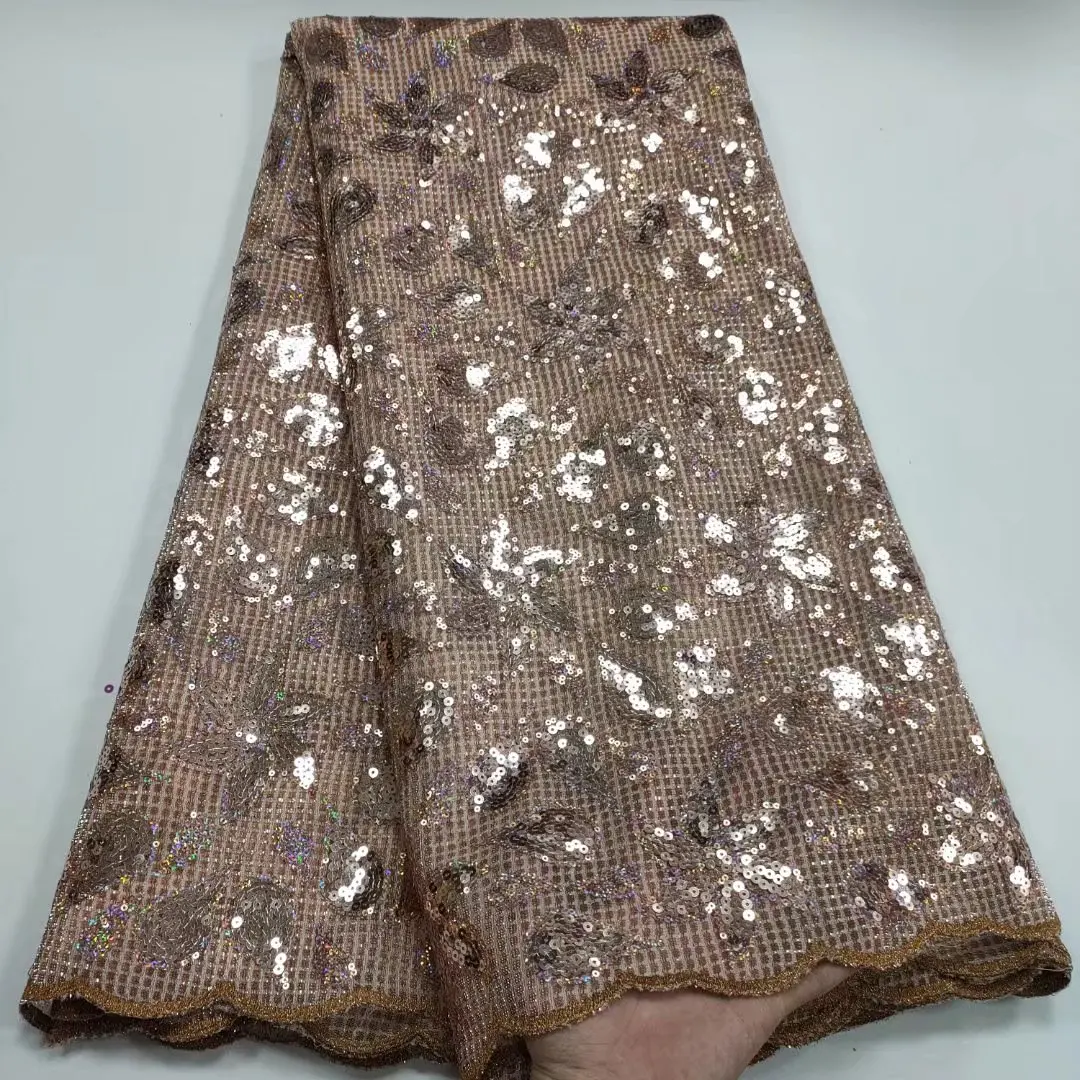 newest double layer sequins lace fabric good quality mesh lace with sequins 5yards/piece for lady party dress TY10231
newest double layer sequins lace fabric good quality mesh lace with sequins 5yards/piece for lady party dress TY10231