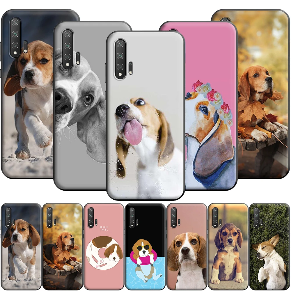 Силиконовый чехол Beagle Dog для Huawei Honor V30 30 8 8A 8X 8C 9 9X 10 Note View 20 20S Pro Lite|Бамперы| |