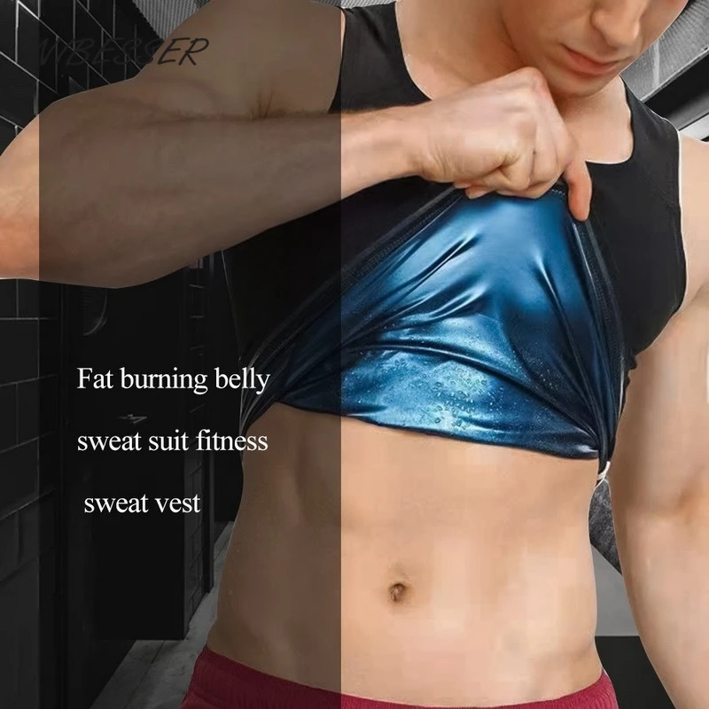 NIBESSER Men Thermo Shirt Sweat Sauna Tank Tops Body Waist Trainer Slimming Vest Fitness Comfortable Shapewear Belt Body Men
NIBESSER Men Thermo Shirt Sweat Sauna Tank Tops Body Waist Trainer Slimming Vest Fitness Comfortable Shapewear Belt Body Men