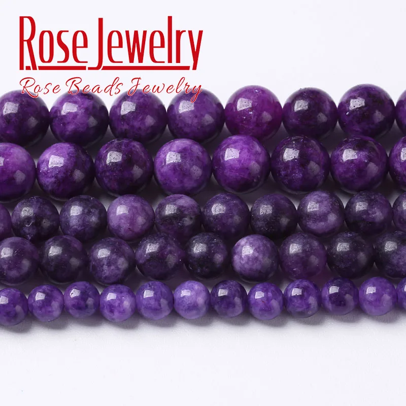 Natural Stone Charoite Jades Beads Round Loose Angelite Beads DIY Bracelet Accessories For Jewelry Making 6 8 10 12mm 15" Strand
Natural Stone Charoite Jades Beads Round Loose Angelite Beads DIY Bracelet Accessories For Jewelry Making 6 8 10 12mm 15" Strand