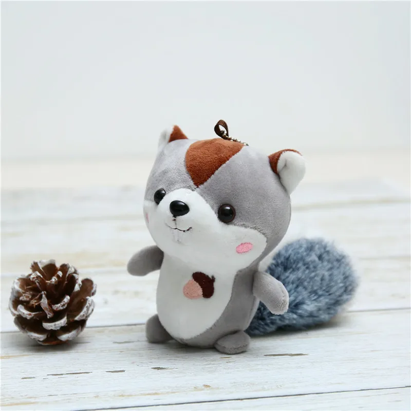 Cute Squirrel Plush Key Ring Mobile Phone Pendant Creative Nut Squirrel Key Chains Children's Toy Bag Pendant Key Chain
Cute Squirrel Plush Key Ring Mobile Phone Pendant Creative Nut Squirrel Key Chains Children's Toy Bag Pendant Key Chain