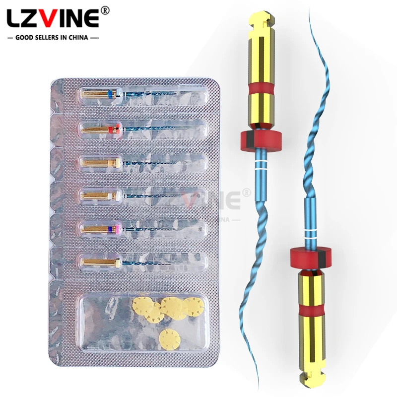 5PCS Dental endodontic file root canal files rotary niti V3 blue/ Dental root canal instruments endo file for endomotor
5PCS Dental endodontic file root canal files rotary niti V3 blue/ Dental root canal instruments endo file for endomotor