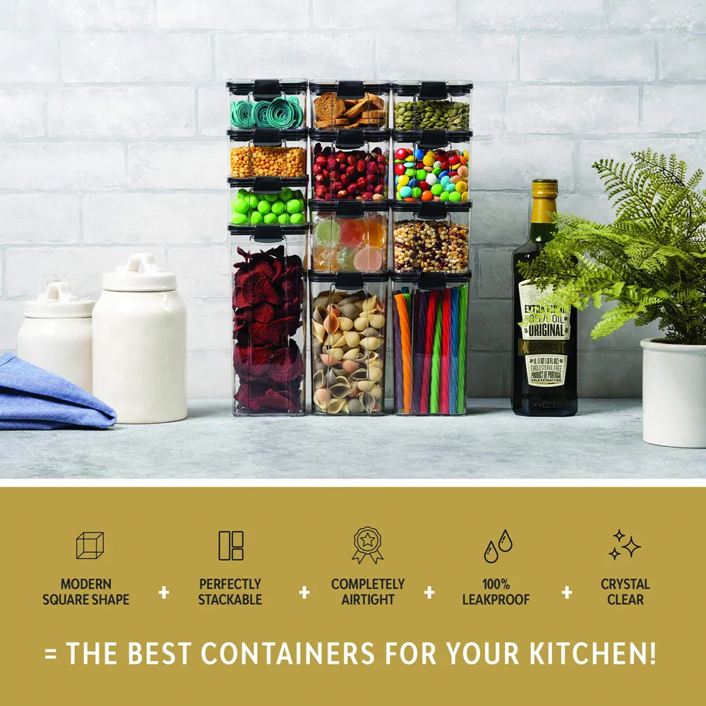 2/4pcs Airtight Food Storage Container Set Transparent Refrigerator Noodle Box Clear Plastic Sealed jar kitchen accessories
2/4pcs Airtight Food Storage Container Set Transparent Refrigerator Noodle Box Clear Plastic Sealed jar kitchen accessories