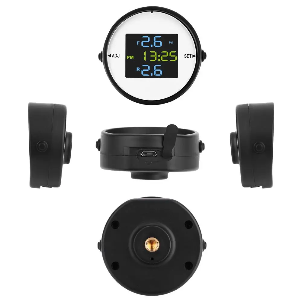 Safety Tire Pressure Alarm Tire Pressure Monitoring USB Interface Motorbike TPMS 2PCS Sensor Motorcycle
Safety Tire Pressure Alarm Tire Pressure Monitoring USB Interface Motorbike TPMS 2PCS Sensor Motorcycle