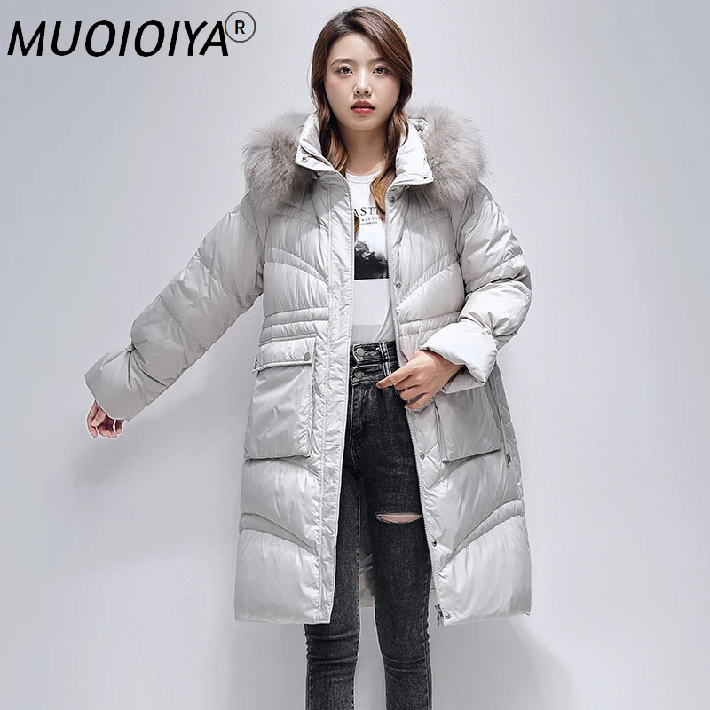 Real Raccoon Fur Collar Jackets Women Hooded Warm Down Coats Famale New Long Black Korean Parka Femme Abrigo Mujer SQQ484
Real Raccoon Fur Collar Jackets Women Hooded Warm Down Coats Famale New Long Black Korean Parka Femme Abrigo Mujer SQQ484