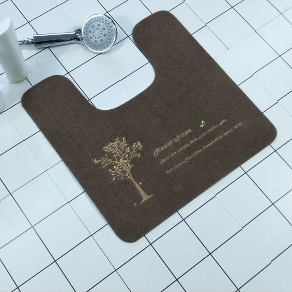 Toilet U-Shaped Floor Mat Absorbent Comfortable Floor Carpet Home Decoration Bathroom Mat Shower Room Floor Rug Mat Home Decor
Toilet U-Shaped Floor Mat Absorbent Comfortable Floor Carpet Home Decoration Bathroom Mat Shower Room Floor Rug Mat Home Decor